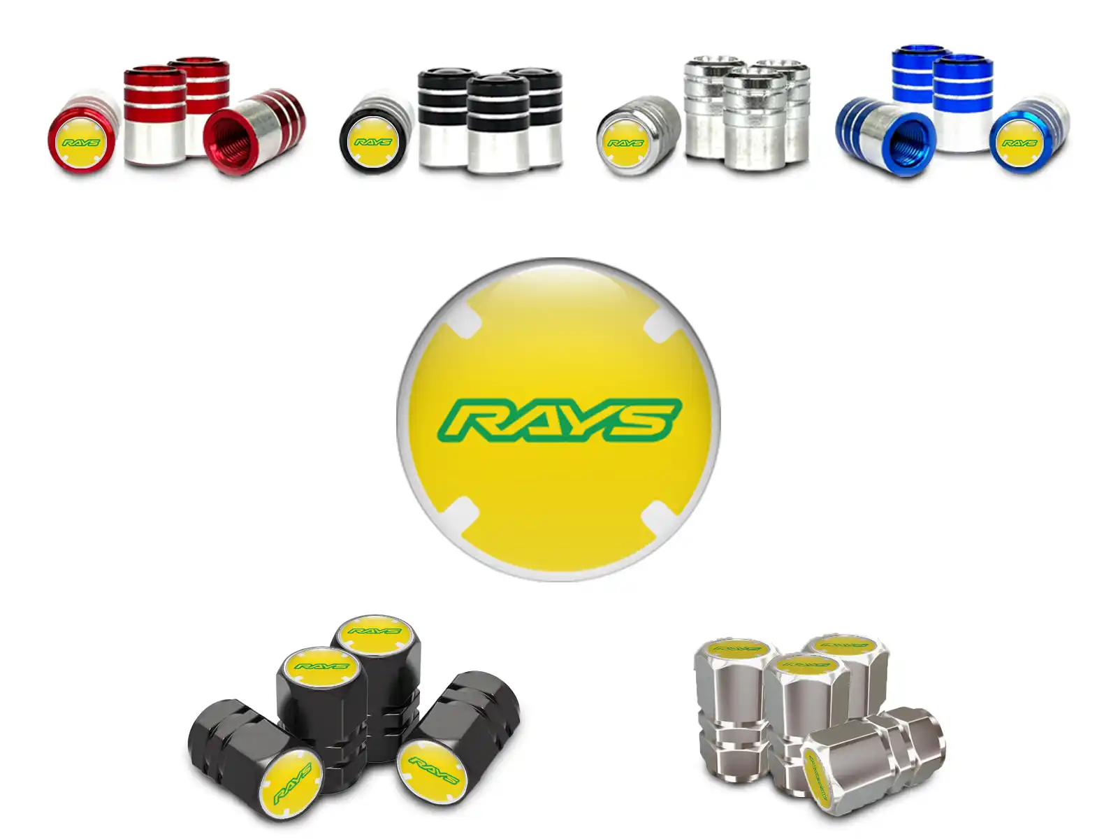 Rays Cappelli stelo Bici High-End Costruzione